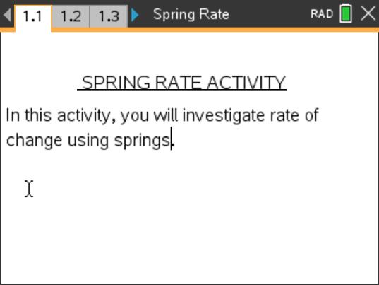 The Science of Racing: Spring Rate Activity