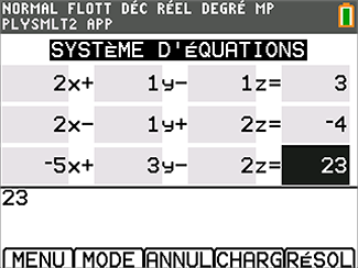 QCM Screen 5